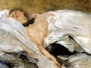 Lovis Corinth Schlafendes Madchen oil on canvas